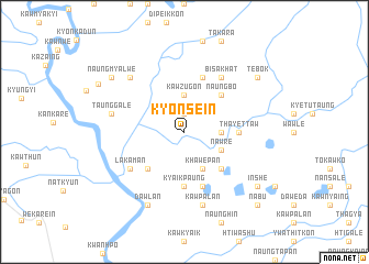 map of Kyonsein