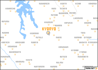 map of Kyonyo