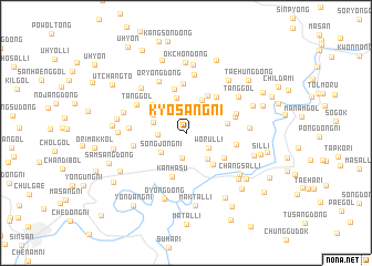 map of Kyosang-ni