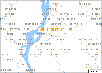 map of Kyoukswegyo
