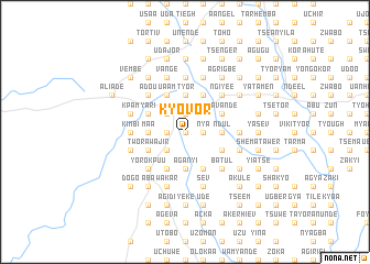 map of Kyovor