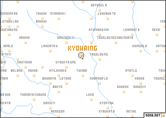 map of Kyowaing