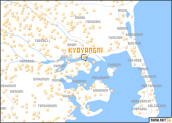 map of Kyoyang-ni