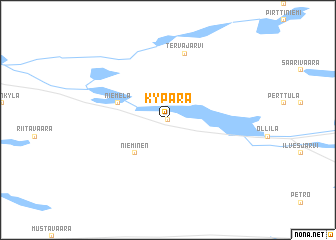 map of Kypärä