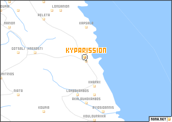 map of Kyparíssion