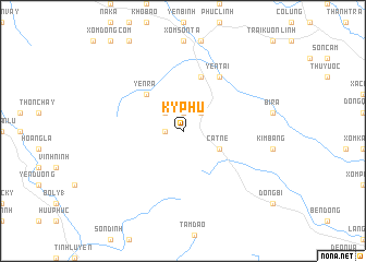 map of Ký Phú