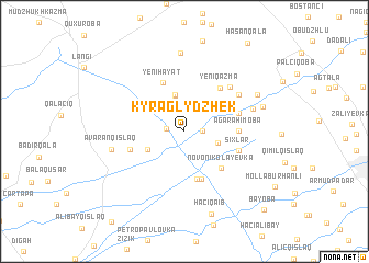 map of Kyraglydzhek