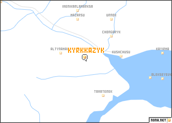 map of Kyrkkazyk