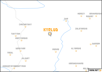 map of Kyrlud