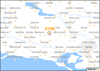 map of Kyse