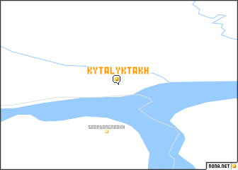 map of Kytalyktakh