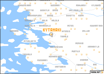 map of Kytämäki