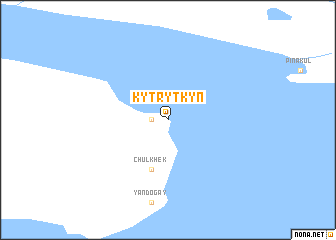 map of Kytrytkyn