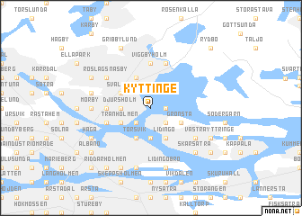 map of Kyttinge