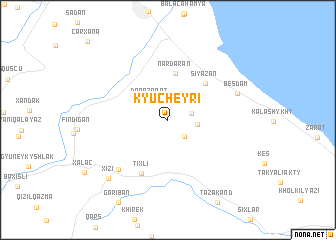 map of Kyucheyri