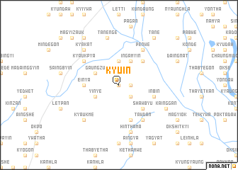 map of Kyu-in