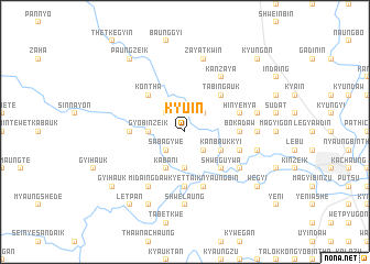 map of Kyu-in