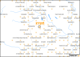 map of Kyu-in