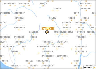 map of Kyukhi