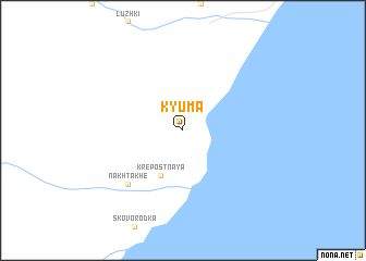 map of (( Kyuma ))