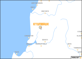 map of Kyunbauk