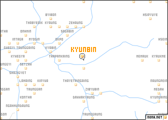 map of Kyun-bin