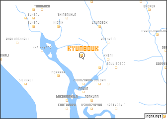 map of Kyunbouk