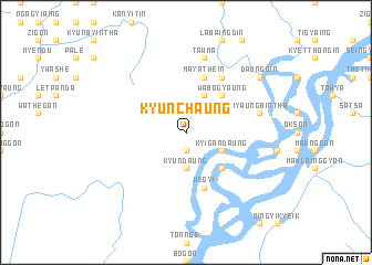 map of Kyunchaung