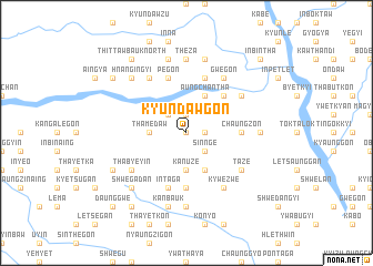 map of Kyundawgon