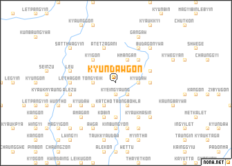 map of Kyundawgon