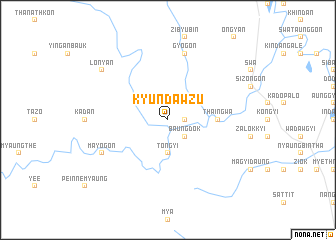 map of Kyundawzu
