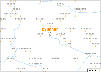 map of Kyundon