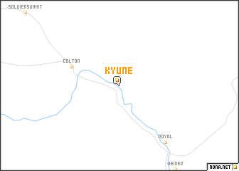map of Kyune