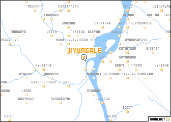 map of Kyungale