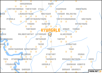 map of Kyungale