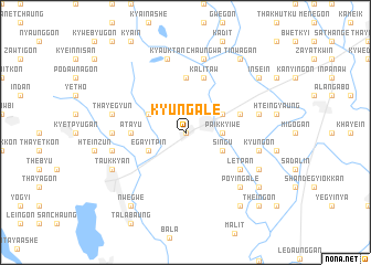 map of Kyungale