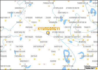 map of Kyungongyi