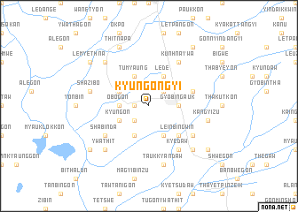 map of Kyungongyi