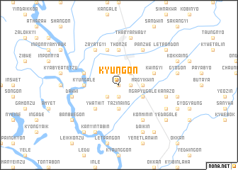 map of Kyungon