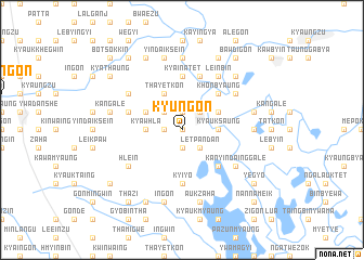 map of Kyungon