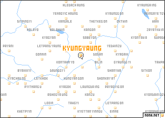 map of Kyungyaung