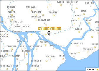 map of Kyungyaung