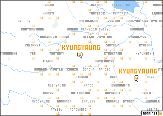 map of Kyungyaung