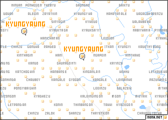 map of Kyungyaung