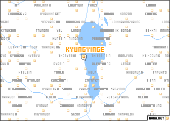 map of Kyungyi-nge