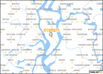 map of Kyungyi