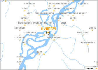 map of Kyungyi