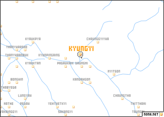 map of Kyungyi