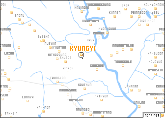 map of Kyungyi