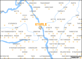 map of Kyunle